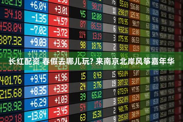 长红配资 春假去哪儿玩? 来南京北岸风筝嘉年华