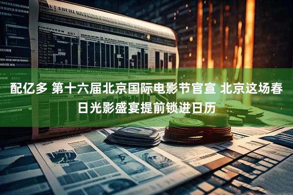 配亿多 第十六届北京国际电影节官宣 北京这场春日光影盛宴提前锁进日历