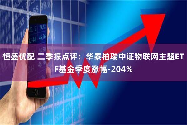 恒盛优配 二季报点评：华泰柏瑞中证物联网主题ETF基金季度涨幅-204%