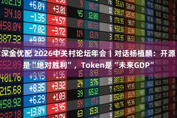 深金优配 2026中关村论坛年会｜对话杨植麟：开源是“绝对胜利”，Token是“未来GDP”